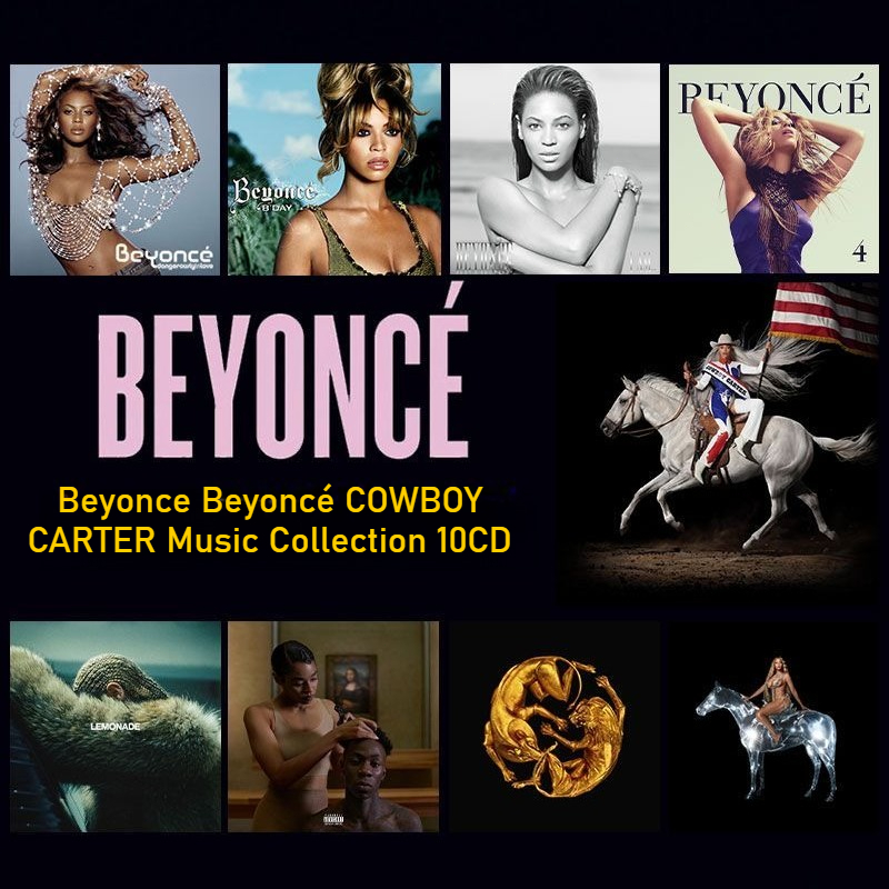 Audio Music Original - Beyoncé 10-CD Musikalbum-Sammlung, Nur CDs, Verlustfreie