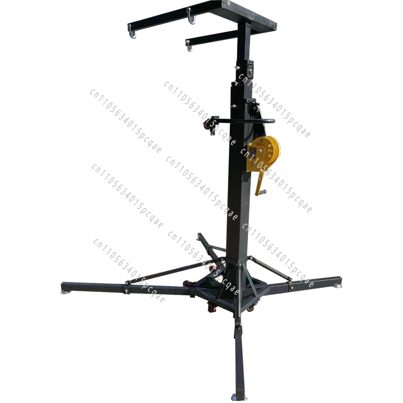 Speaker Stand Tripod - Leistungsstarker Verstärker Bühnenbeleuchtung Line-Array-Lautsprecherständer Schwerlast-Kurbelstativ Lichtstativ
