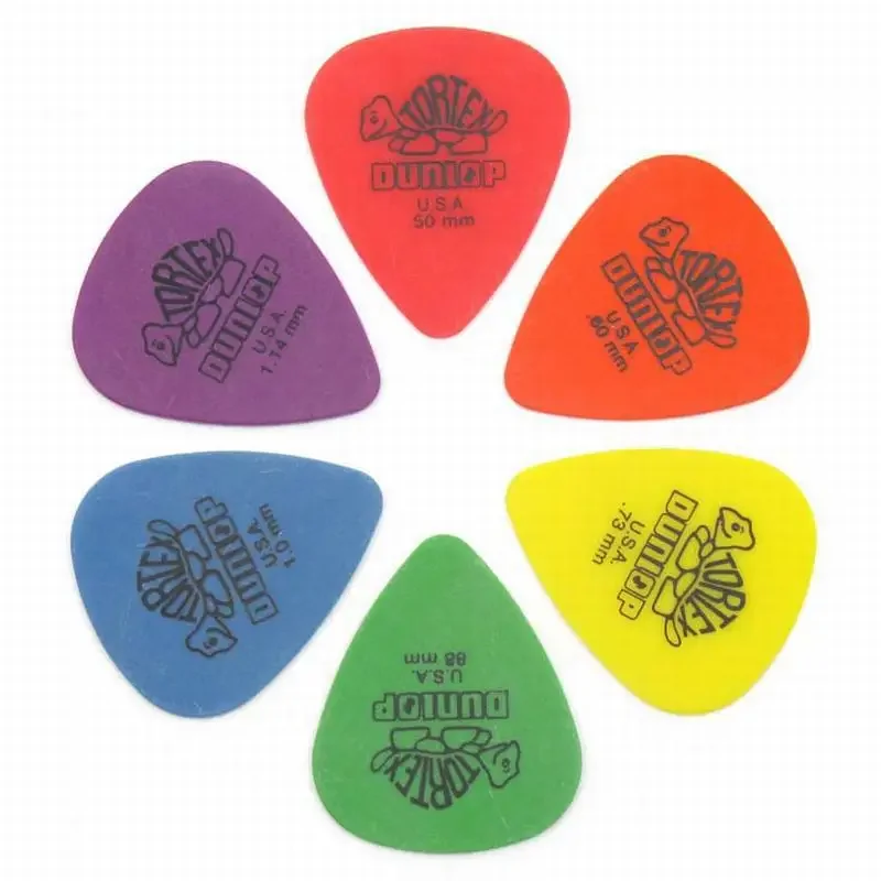 Electric Guitar Pick Pack - 10 Stück Dunlop Gitarrenplektren E-Gitarre Teile