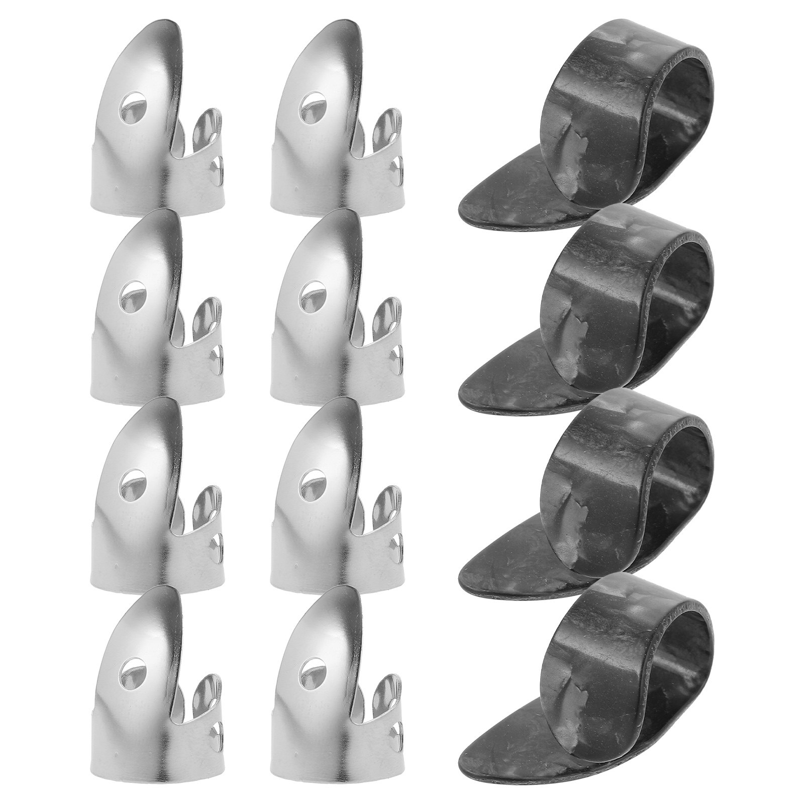 Electric Guitar Pick Pack - 12 Stück Gitarrenplektren aus robustem Material,