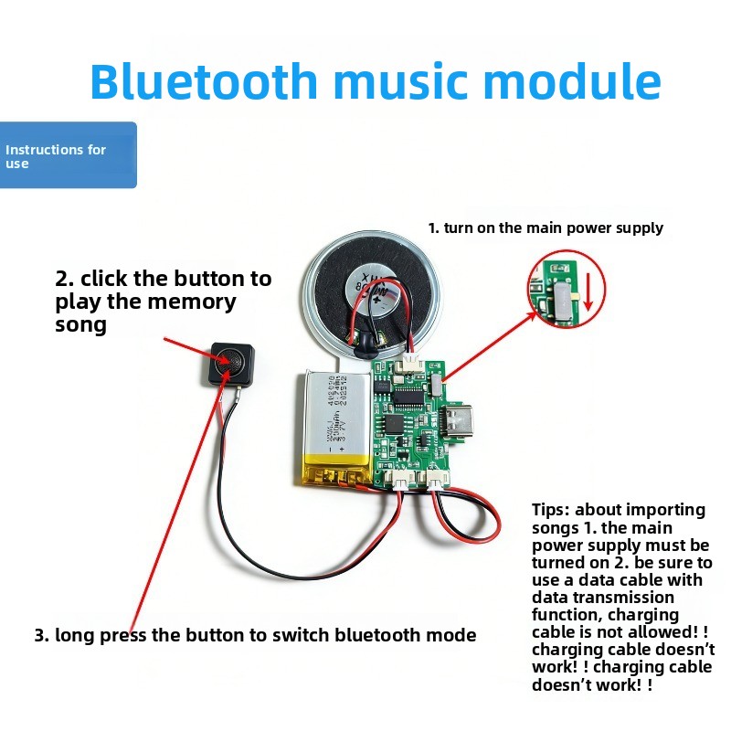 Wiederaufladbares Kabelloses A – Audio Music To Download Bewertung und Preis