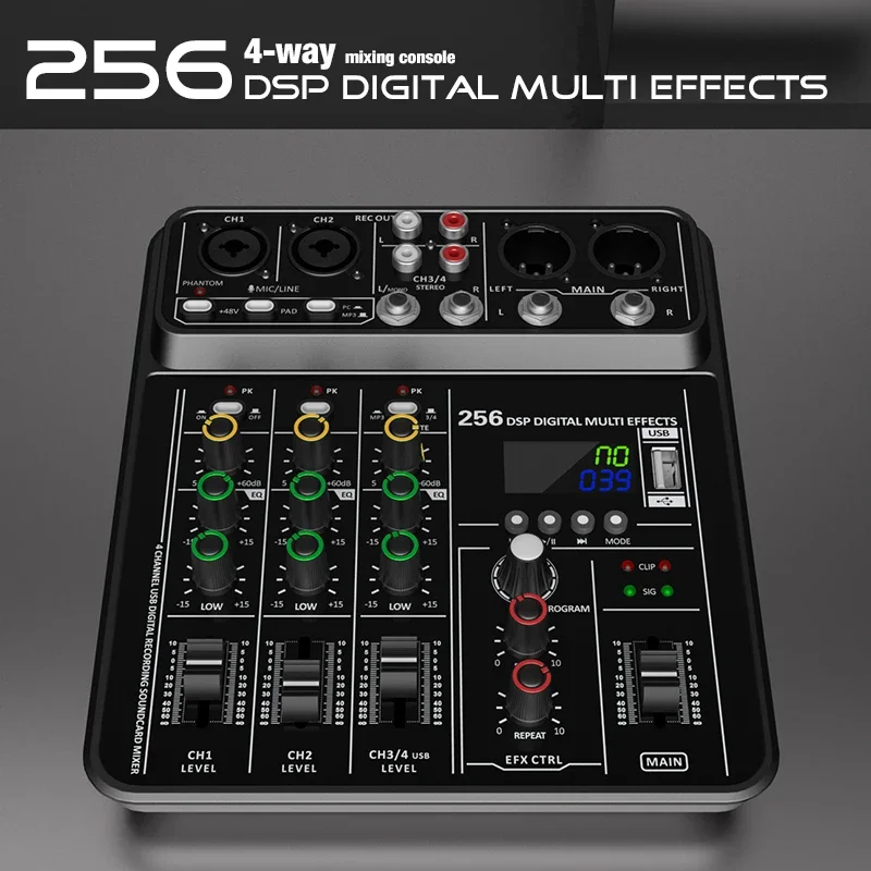 Audio-Interface-Mixer mit Blue – Audio Mixer 4 Channel Bewertung und Preis