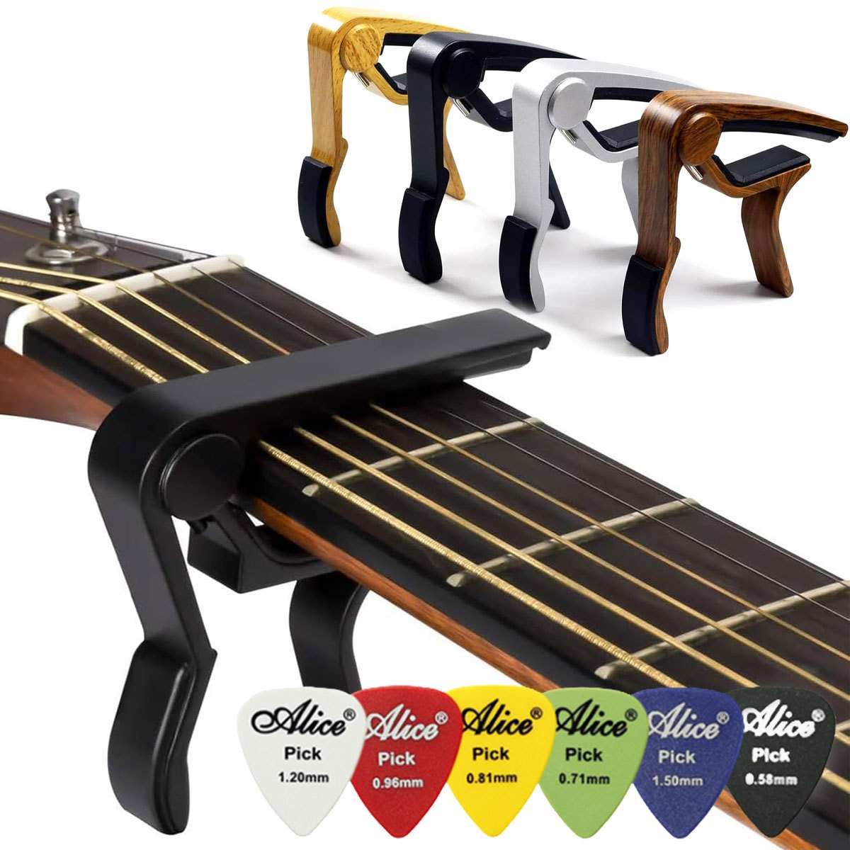 Schwarzer Legierungs-Schnellwe – Electric Guitar Pick Pack Bewertung und Preis
