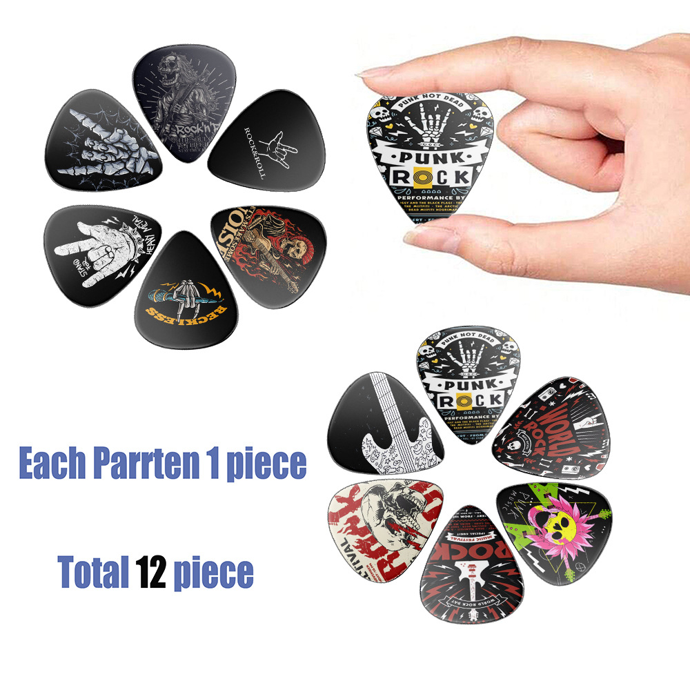 12 Stück Gitarrenplektren 0,46 – Electric Guitar Pick Pack Bewertung und Preis