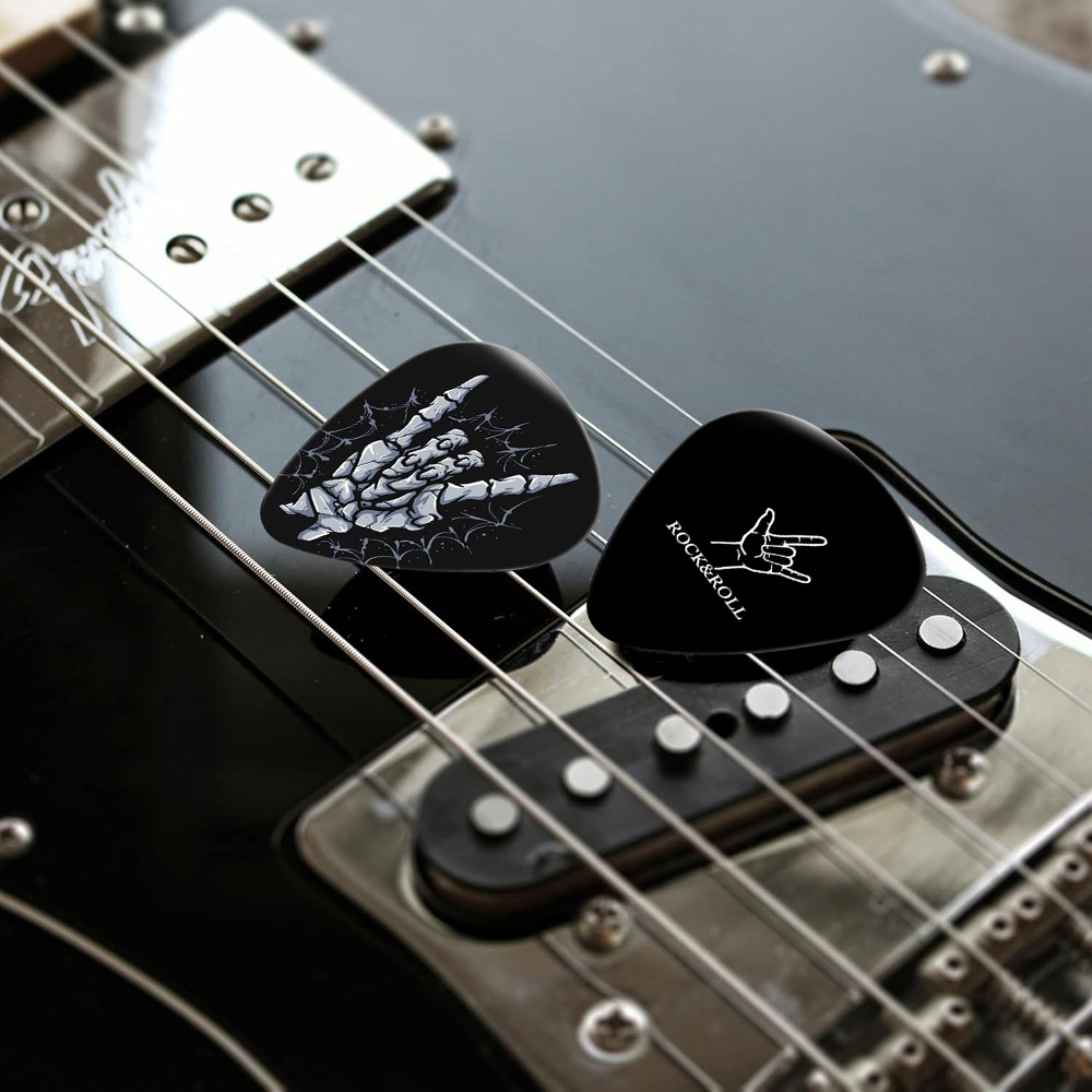 12 Stück Gitarrenplektren 0,46 – Electric Guitar Pick Pack Bewertung und Preis