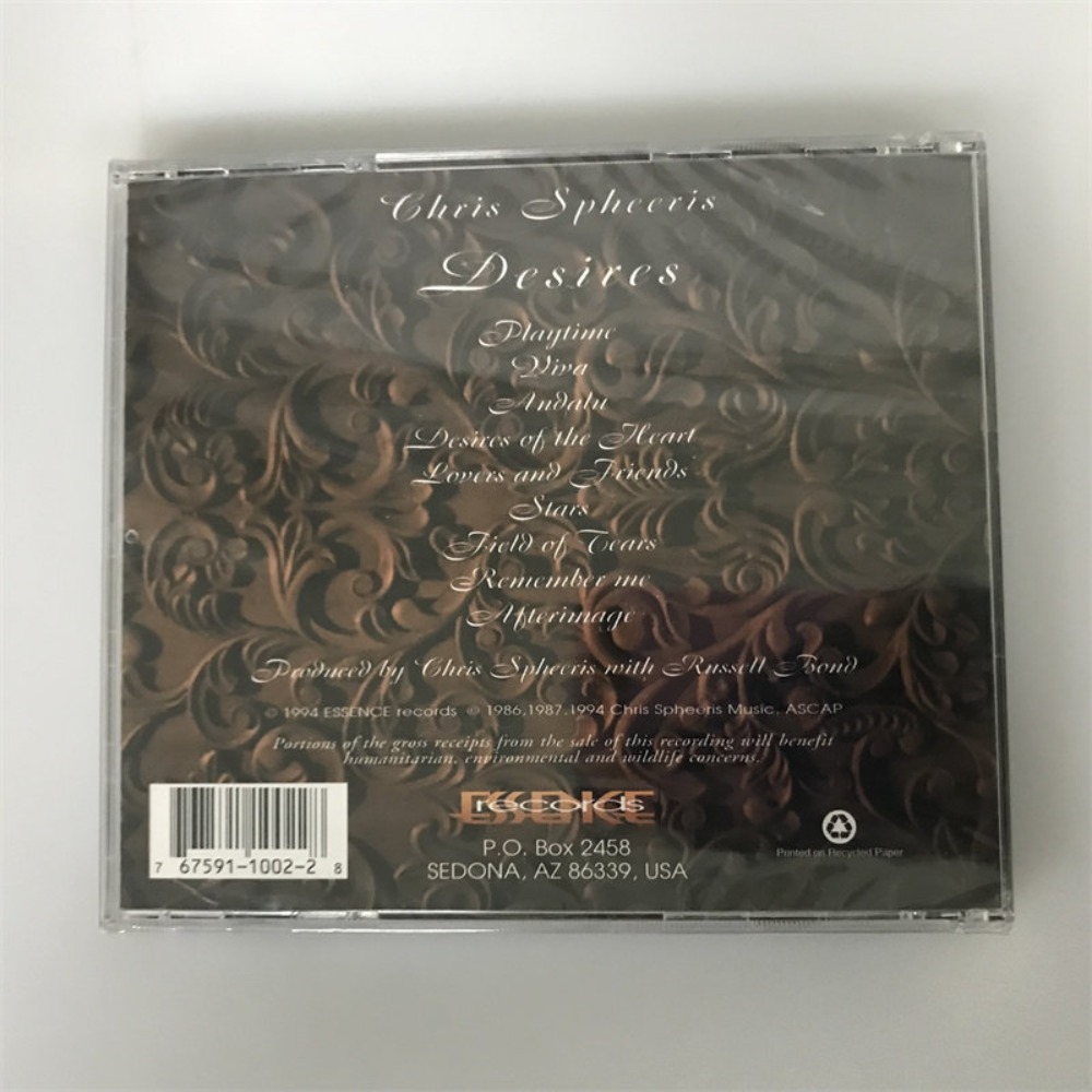 CD 'Desires' von Chris Spheeri – Audio Music Original Bewertung und Preis