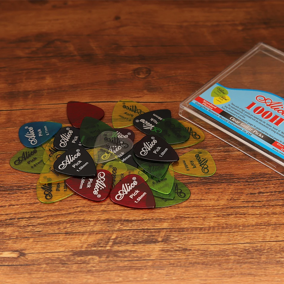 Alice AP-100H 100 Teile/satz K – Electric Guitar Pick Pack Bewertung und Preis