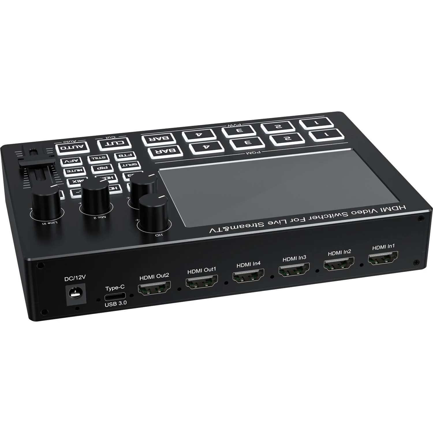 1080P 4-Kanal HDMI Live-Stream – Audio Mixer 4 Channel Bewertung und Preis